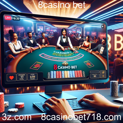 A Experiência Imersiva dos Cassinos ao Vivo no 8casino Bet